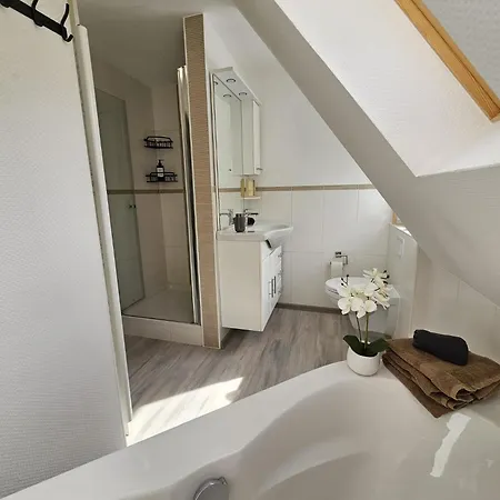 بيت للعطل Am Stadtpark, 3 Schlafzimmer, Wozi Mit Bett Und Schalfsofa,businesswohnung, Monteurezimmer